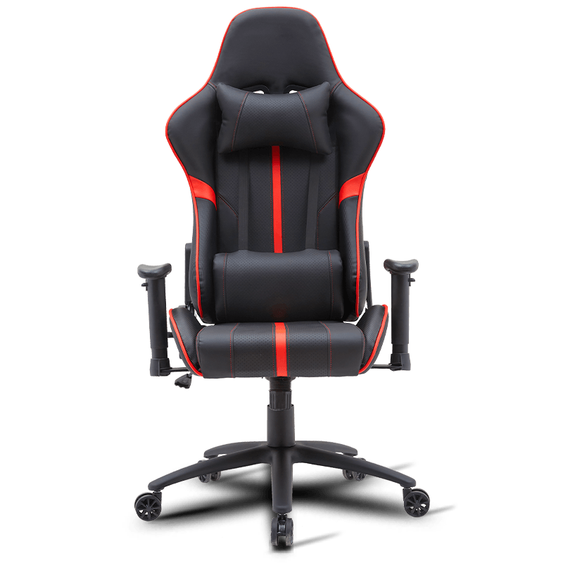 MC-5802 Ergonomischer Gaming-Stuhl mit Kopfstützen-Lendenwirbelstütze