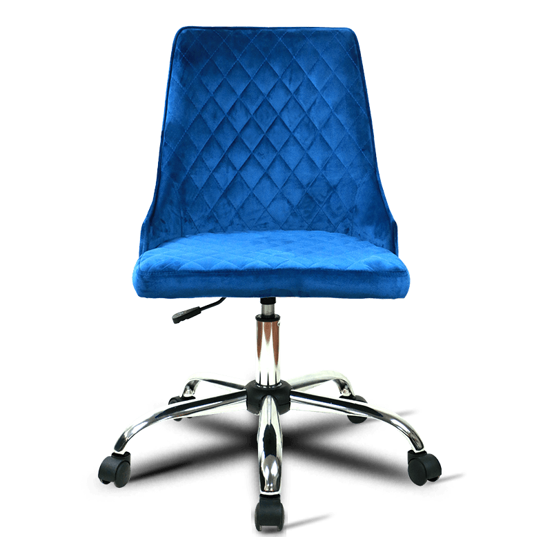 MC-MC-2111 Lingge Velvet Stoff Gepolsterter Home Office Chair