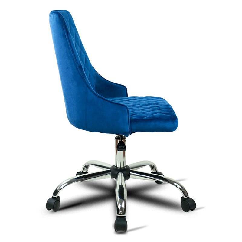 MC-MC-2111 Lingge Velvet Stoff Gepolsterter Home Office Chair